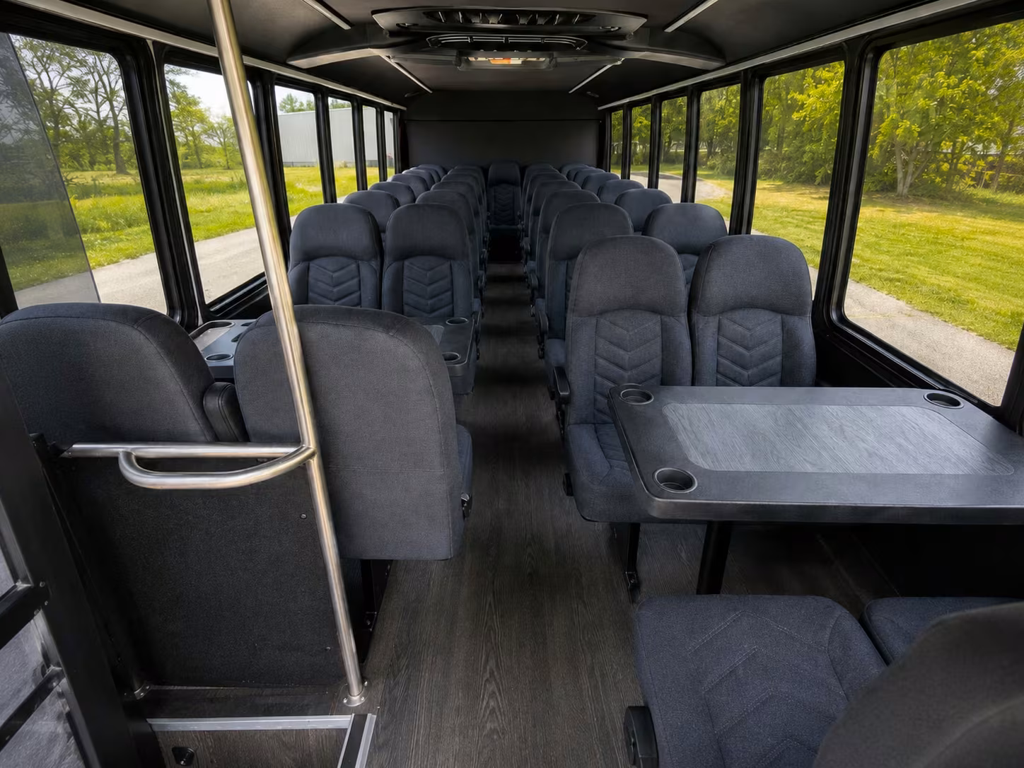 20 passenger minibus interior
