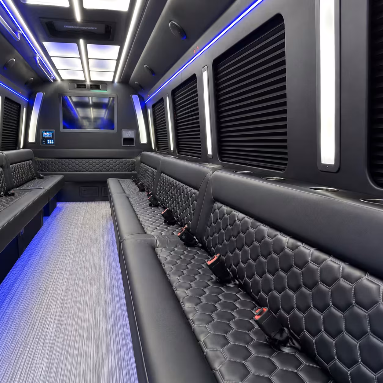 party bus interior